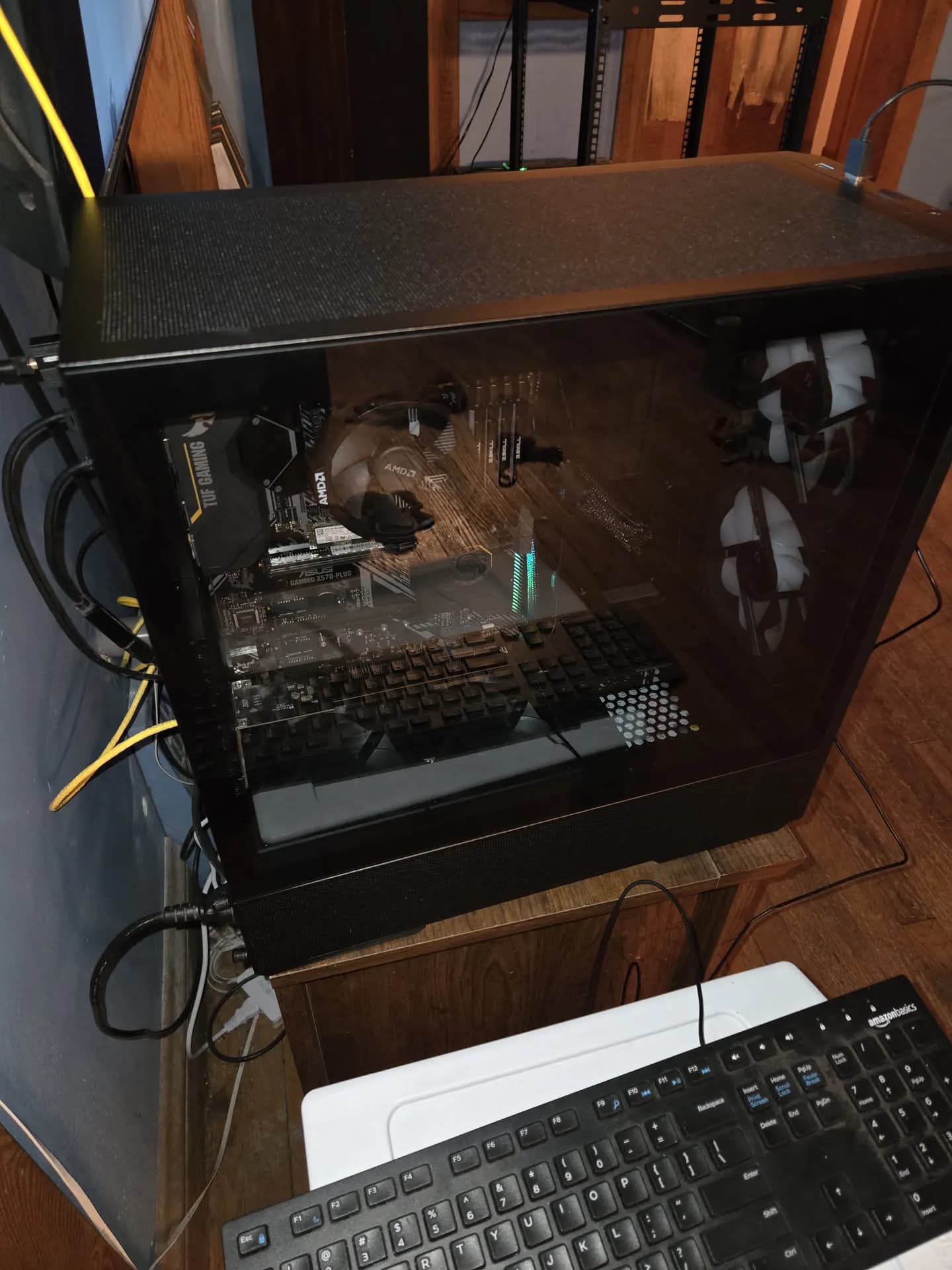 Custom gaming PC. Assembled, tested, and handed off