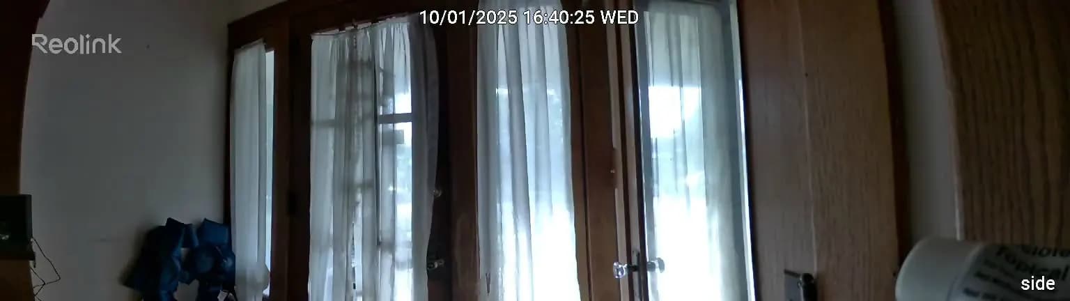 Camera server live. Local recording and a clean live view